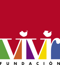 Fundacion VIVIR - Logo A Full Color ROJO